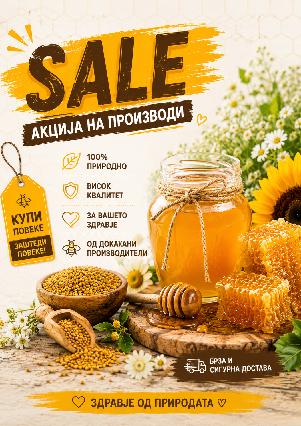 Акција на производи